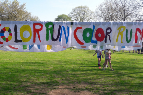 Foto bij ColorRun